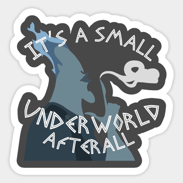 Hades' Inspired Underworld Sticker by mainstvibes